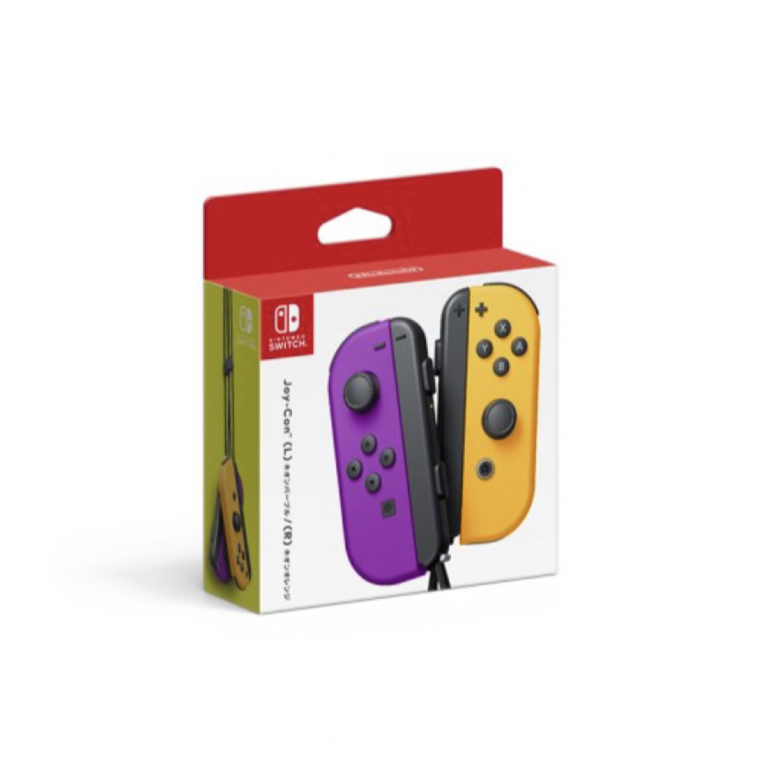 任天堂(ニンテンドウ)のNintendo JOY-CON L / R ネオンパープル/ネオンオレンジ エンタメ/ホビーのゲームソフト/ゲーム機本体(その他)の商品写真