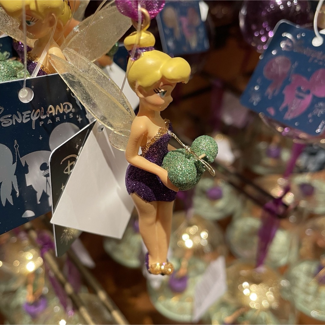 2023年クリスマス❣️◆パリディズニー◆ティンカーベル きらきらオーナメント