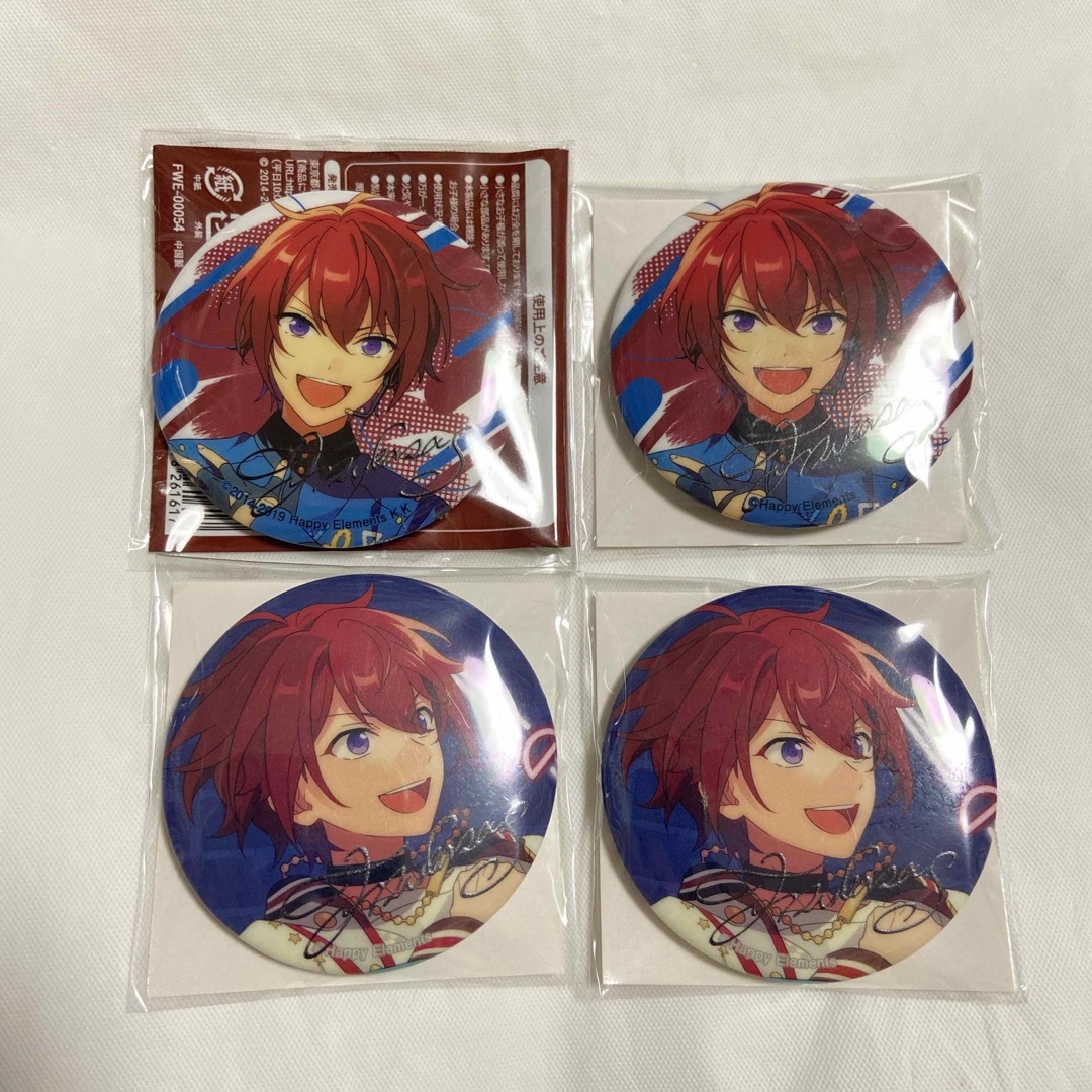 あんスタ 朱桜司 6周年 7周年 缶バッジの通販 by siki's shop|ラクマ