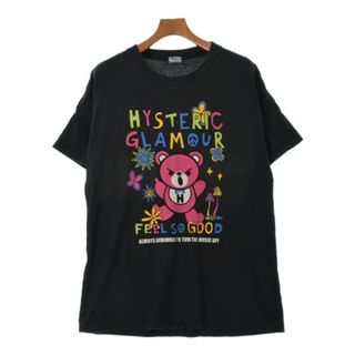 ヒステリックグラマー(HYSTERIC GLAMOUR)のHYSTERIC GLAMOUR Tシャツ・カットソー F 黒 【古着】【中古】(Tシャツ/カットソー(半袖/袖なし))