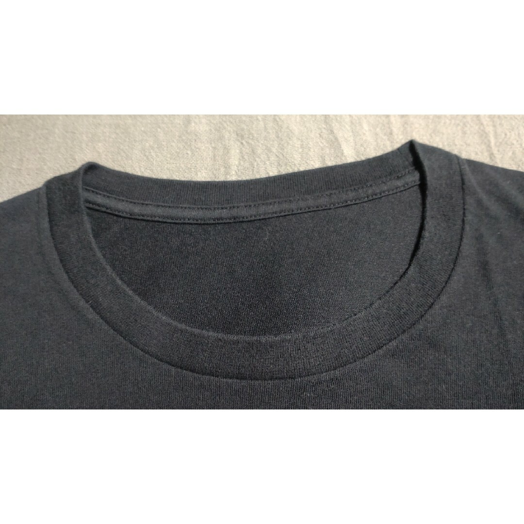 UNIQLO(ユニクロ)のUNIQLO ユニクロ ドライカラー クルーネック Tシャツ ブラック XL メンズのトップス(Tシャツ/カットソー(半袖/袖なし))の商品写真