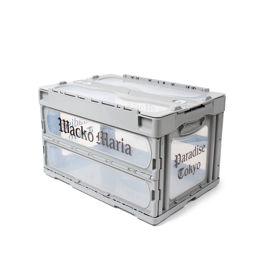 BLACKサイズ☆WACKO MARIA FOLDABLE CONTAINER