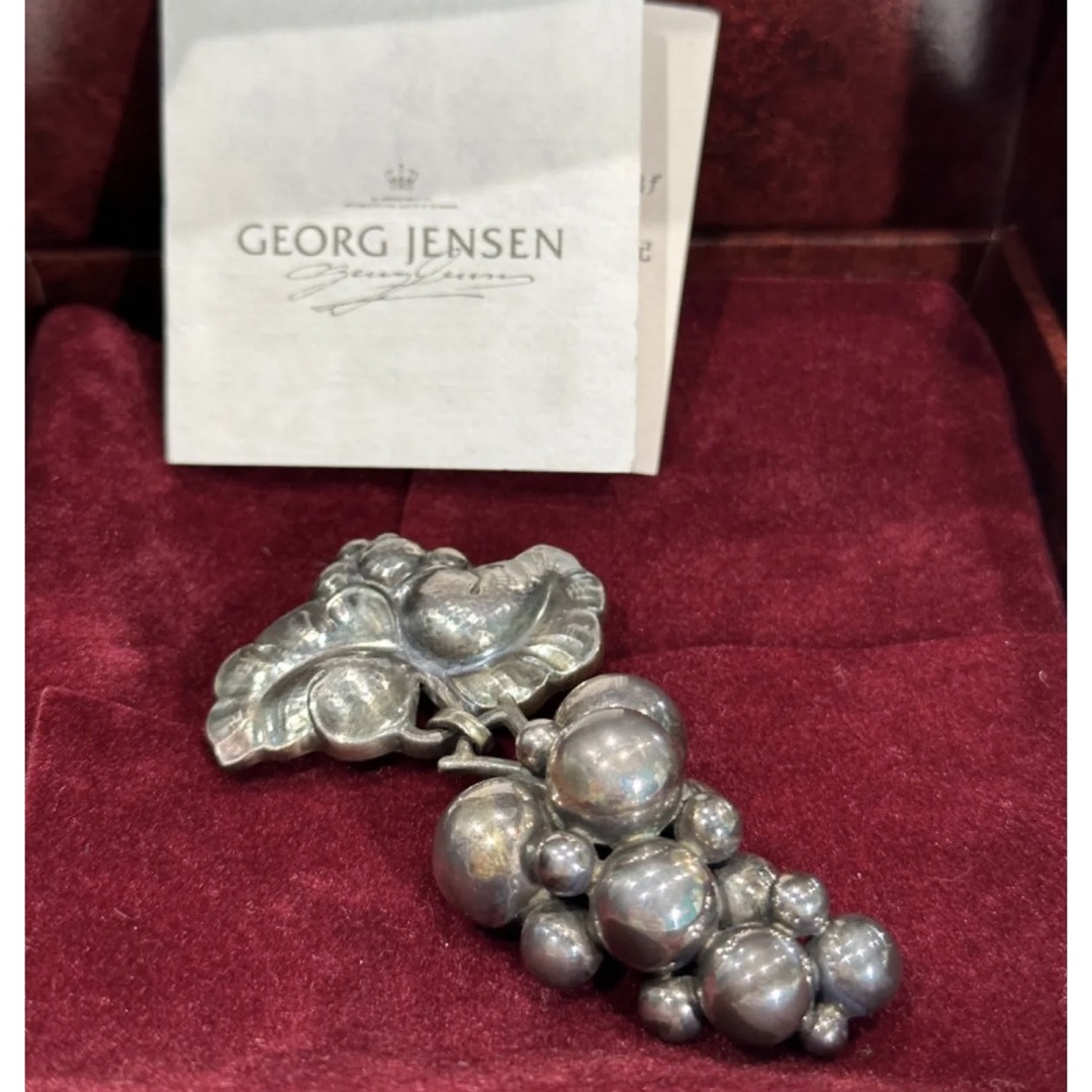 Georg Jensen(ジョージジェンセン)の【大ぶり】GEORGE JENSEN ムーンライトグレープ925ブローチ レディースのアクセサリー(ブローチ/コサージュ)の商品写真