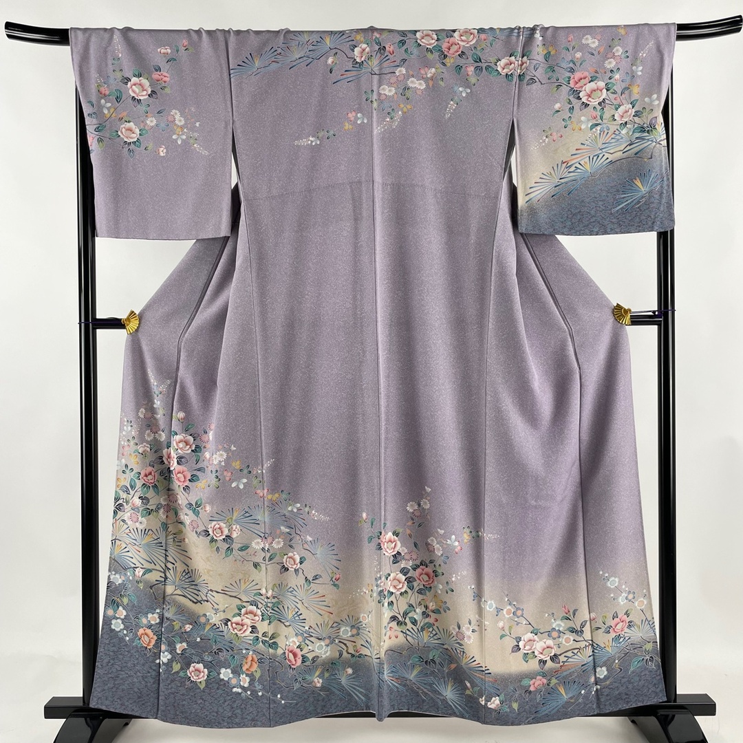 訪問着 身丈159cm 裄丈69.5cm 正絹 美品 秀品 - 着物