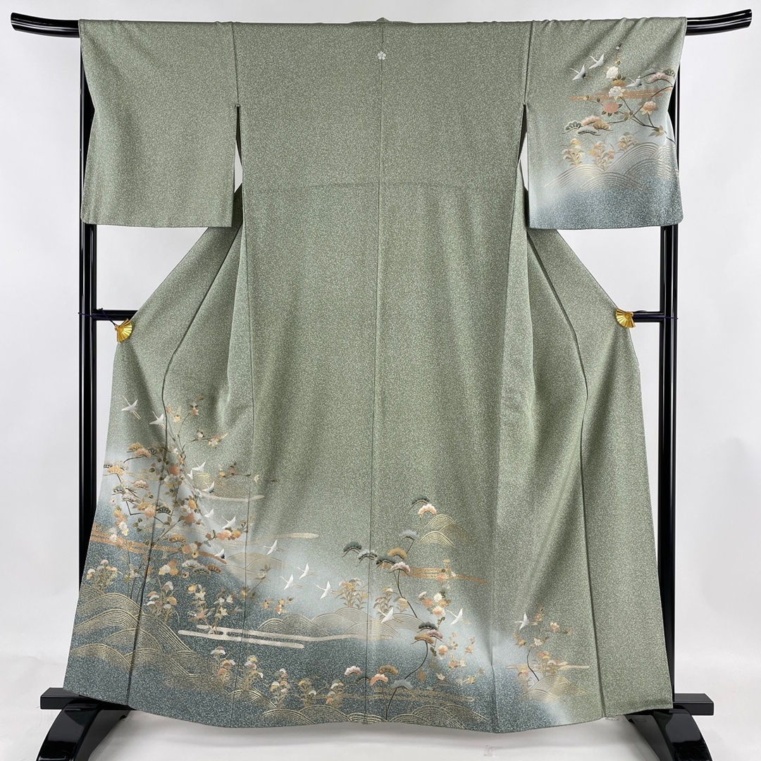 訪問着 身丈162cm 裄丈67.5cm 正絹 美品 秀品 - 着物