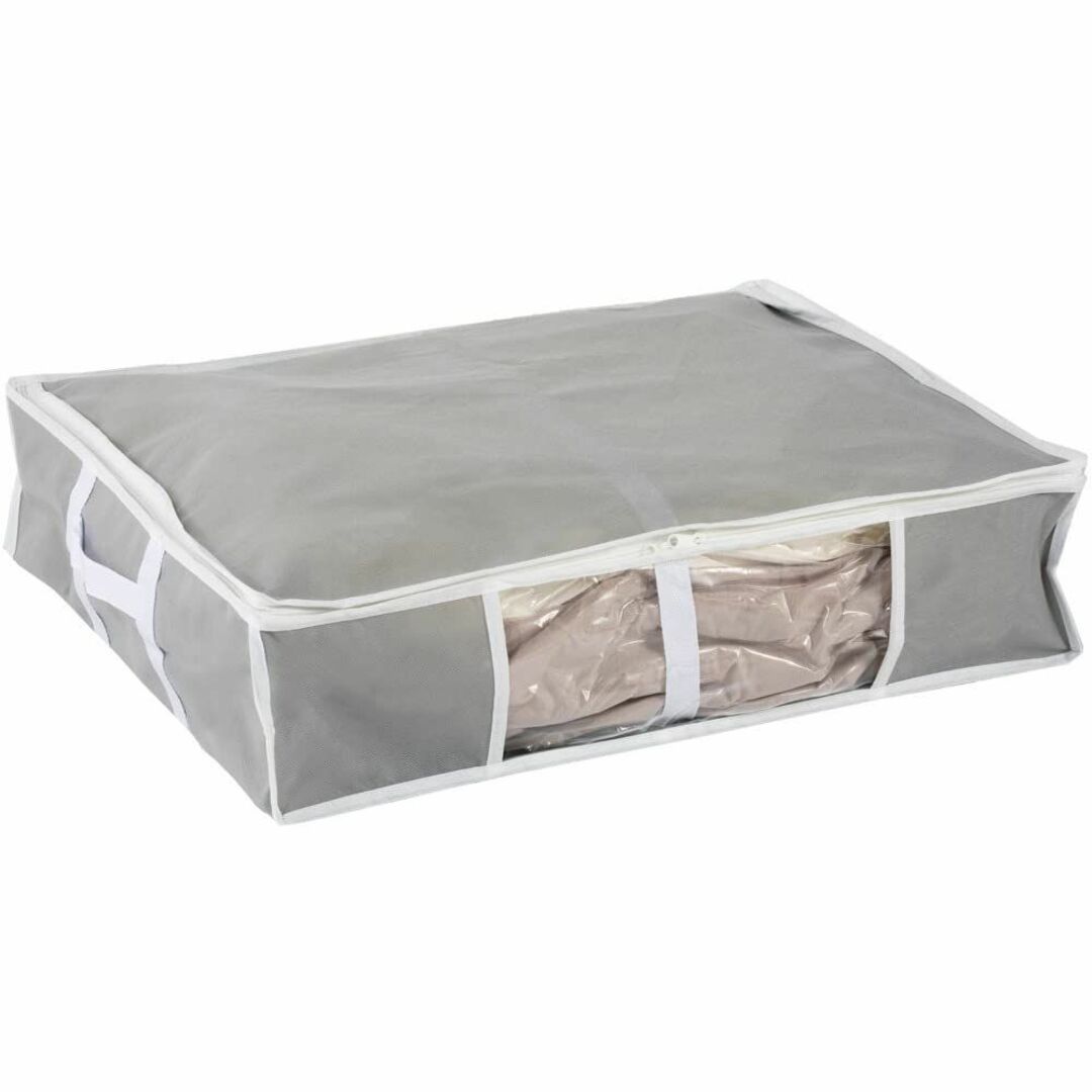 【衣替え】アイリスプラザ 収納BOX一体型衣類圧縮袋 布団圧縮袋 圧縮袋と収納ボ