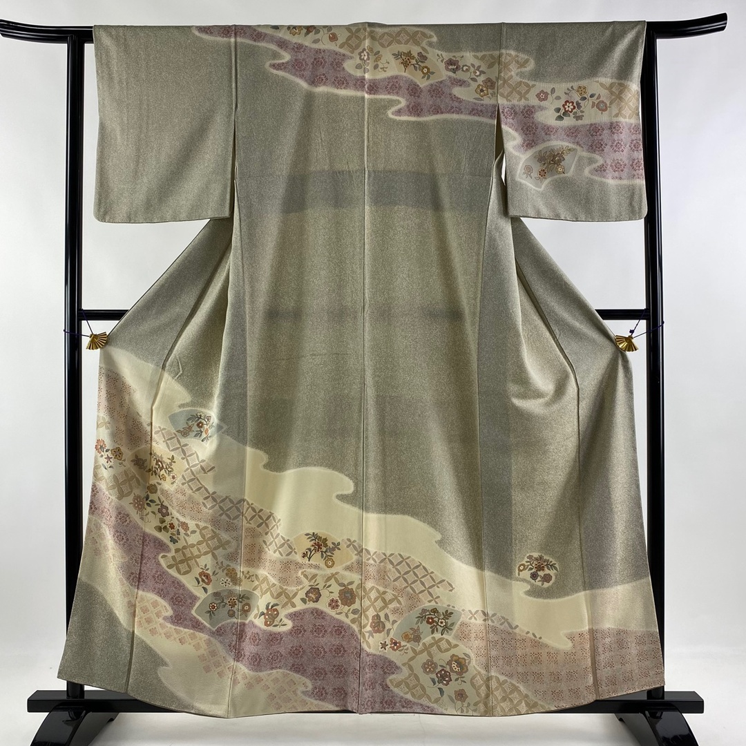 訪問着 身丈158cm 裄丈63.5cm S 正絹 美品 逸品