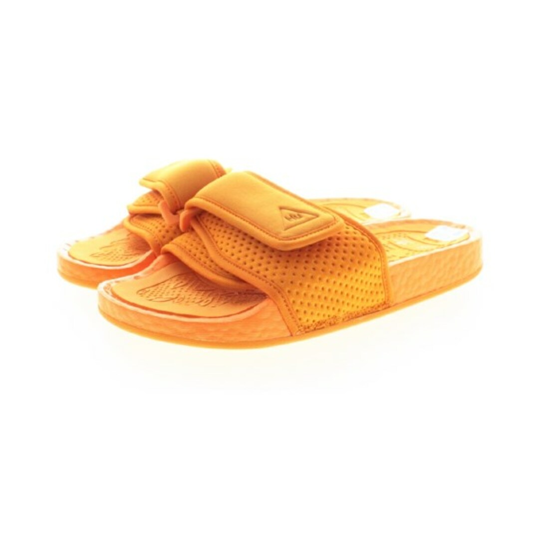 adidas(アディダス)のadidas アディダス サンダル 22.5cm オレンジ 【古着】【中古】 レディースの靴/シューズ(サンダル)の商品写真