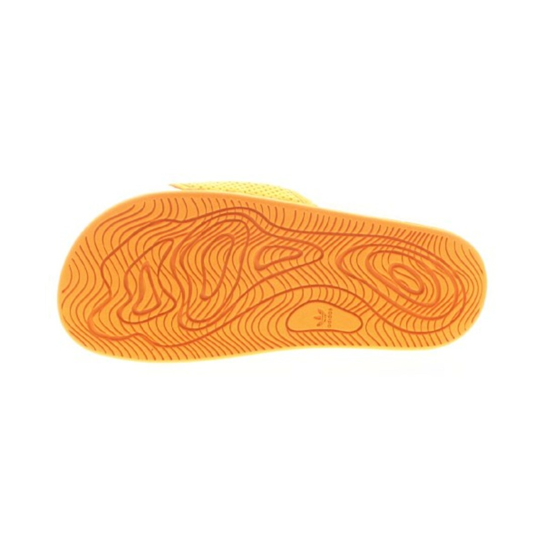 adidas(アディダス)のadidas アディダス サンダル 22.5cm オレンジ 【古着】【中古】 レディースの靴/シューズ(サンダル)の商品写真