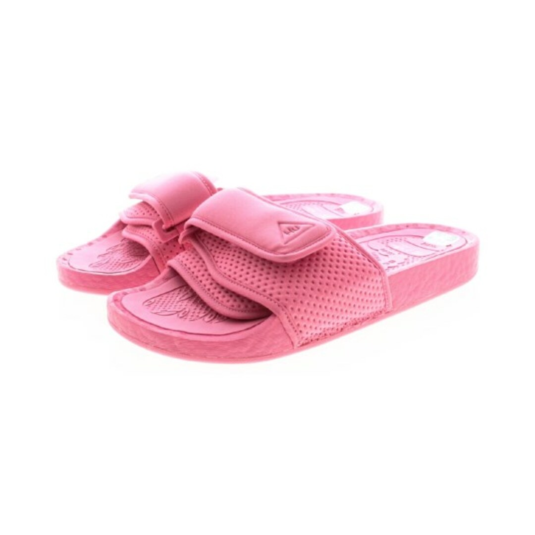 adidas(アディダス)のadidas アディダス サンダル 26.5cm ピンク 【古着】【中古】 メンズの靴/シューズ(サンダル)の商品写真