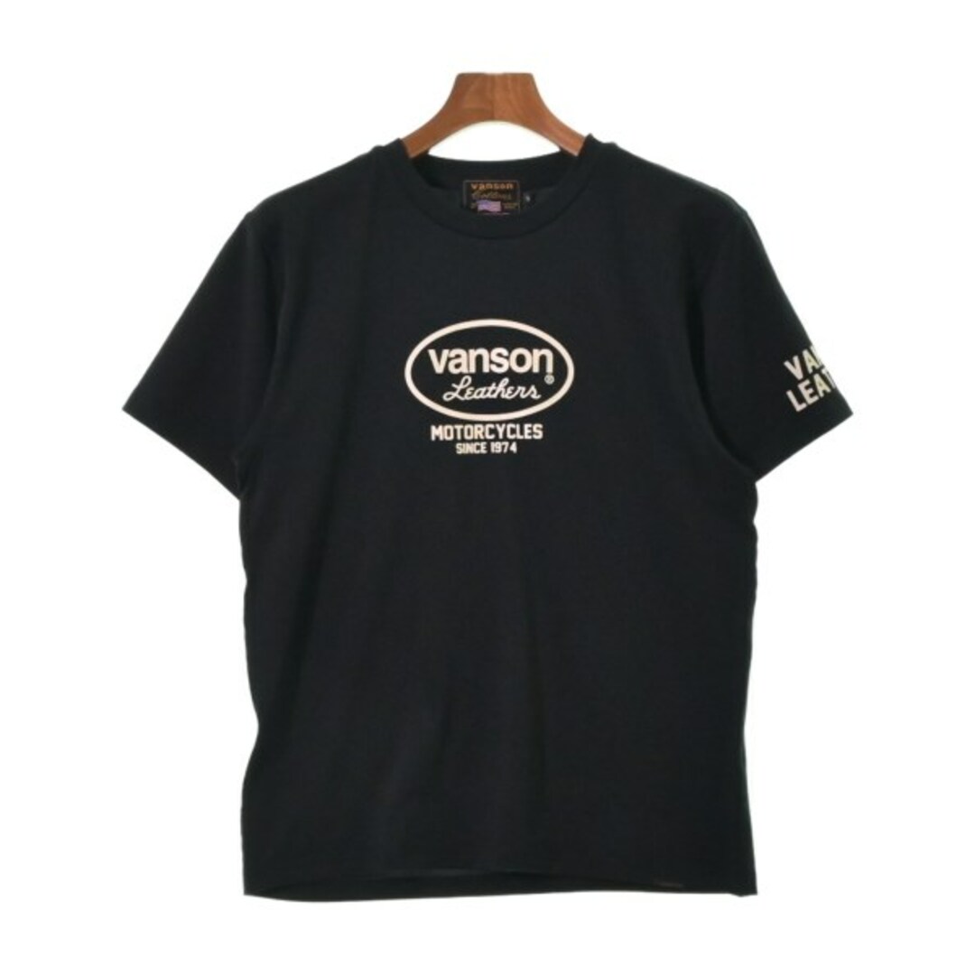 VANSON ヴァンソン Tシャツ・カットソー S 黒 【古着】【中古】 | フリマアプリ ラクマ