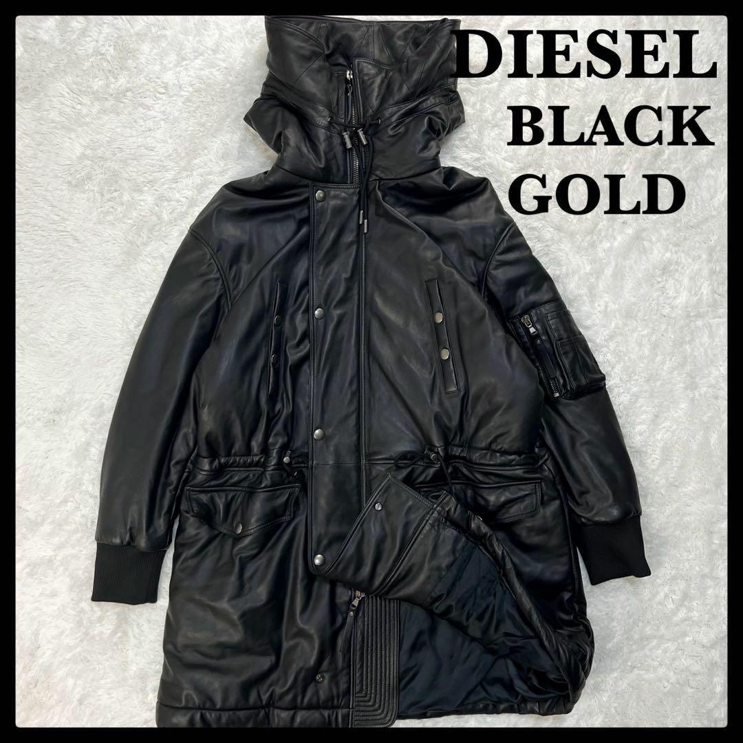 DIESEL ディーゼル ムートンジャケット ビンテージ 80s 古着 L-