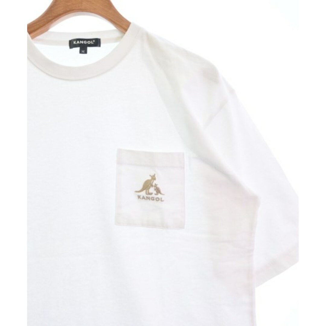 KANGOL(カンゴール)のKANGOL カンゴール Tシャツ・カットソー M 白 【古着】【中古】 メンズのトップス(Tシャツ/カットソー(半袖/袖なし))の商品写真