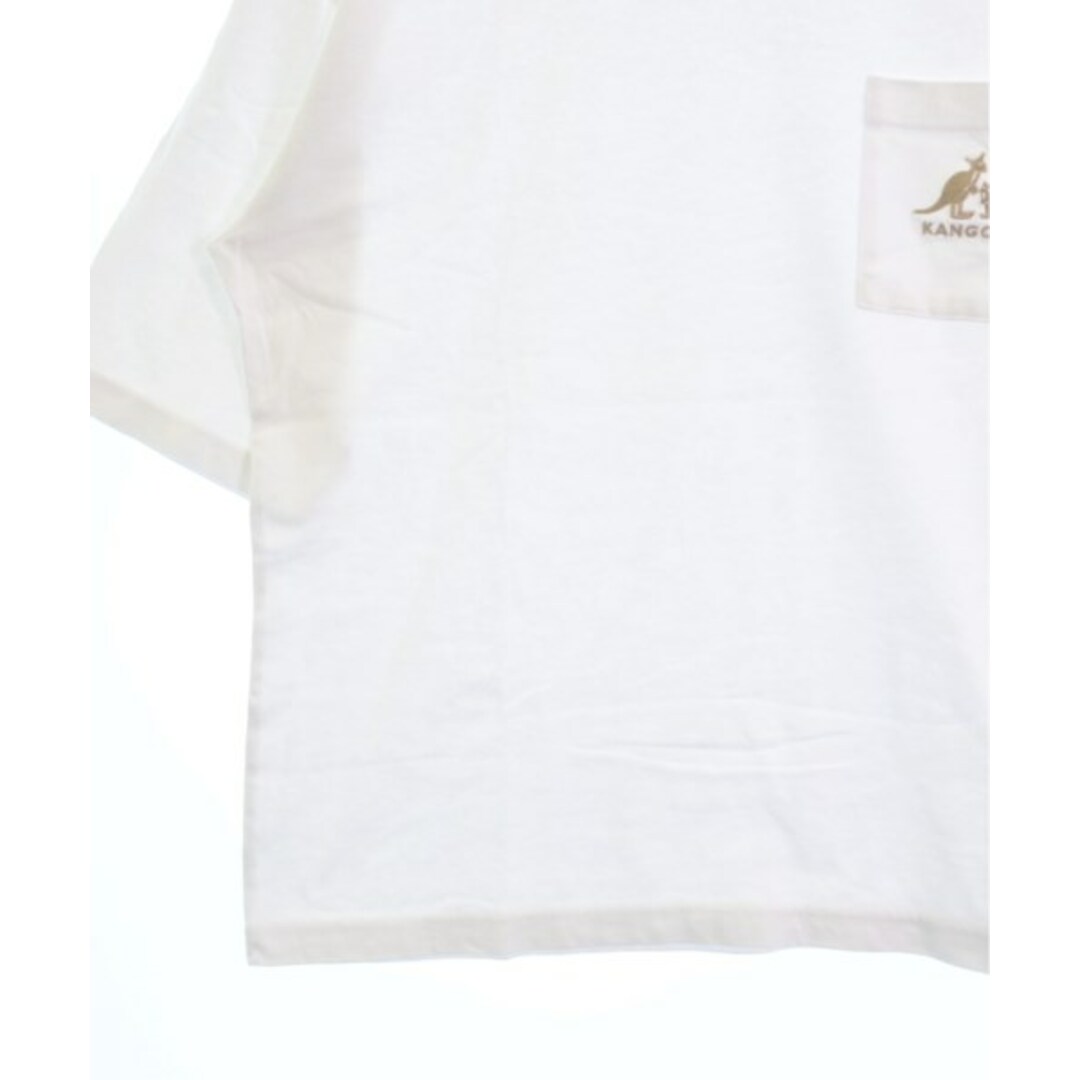 KANGOL(カンゴール)のKANGOL カンゴール Tシャツ・カットソー M 白 【古着】【中古】 メンズのトップス(Tシャツ/カットソー(半袖/袖なし))の商品写真