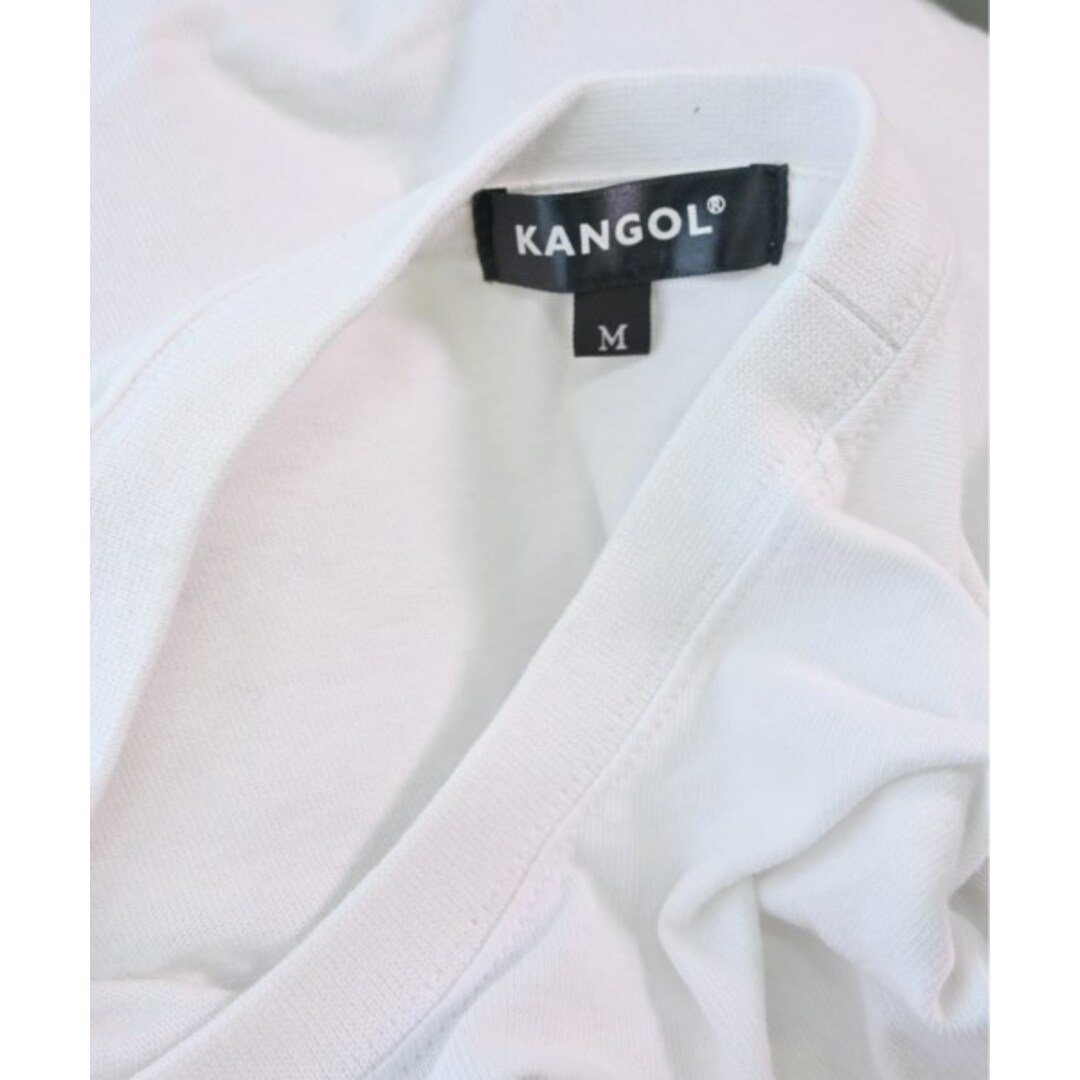 KANGOL(カンゴール)のKANGOL カンゴール Tシャツ・カットソー M 白 【古着】【中古】 メンズのトップス(Tシャツ/カットソー(半袖/袖なし))の商品写真