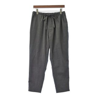 バージスブルック(BASISBROEK)のBASISBROEK バシスブローク スラックス 3(L位) グレー 【古着】【中古】(スラックス)