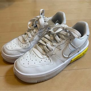 ナイキ(NIKE)の【メル様】NIKE エアフォース1  フォンタンカ　ホワイト　23.5cm(スニーカー)