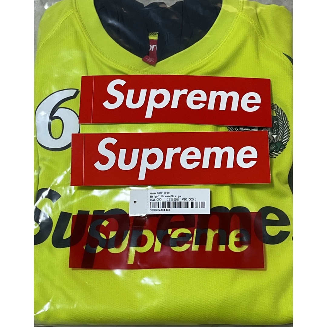 Supreme Hooded Soccer Jersey / XL