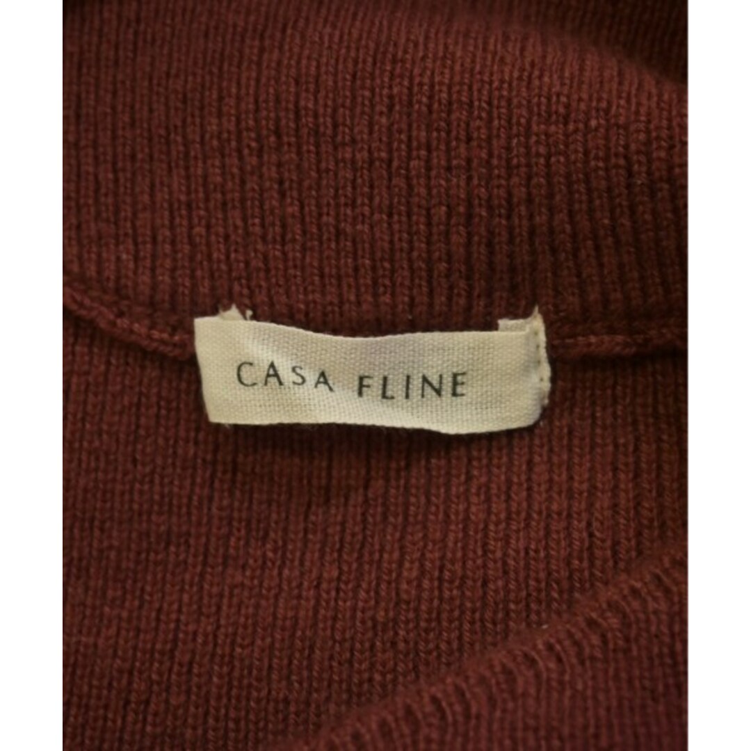 CASA FLINE(カーサフライン)のCASA FLINE カーサフライン ニット・セーター F 赤系 【古着】【中古】 レディースのトップス(ニット/セーター)の商品写真