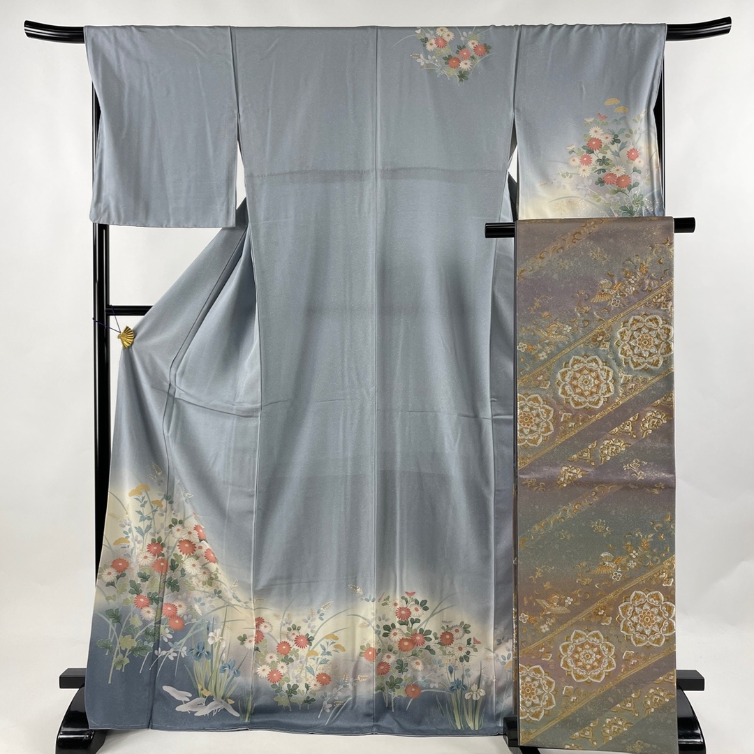 訪問着 身丈172cm 裄丈68cm L 正絹 美品 秀品