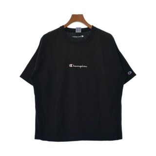 チャンピオン(Champion)のCHAMPION チャンピオン Tシャツ・カットソー S 黒 【古着】【中古】(Tシャツ/カットソー(半袖/袖なし))