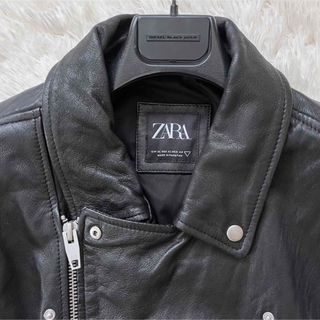 ザラ　ZARA シープスキン　ライダース　ダブル　M相当