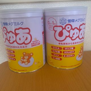 ユキジルシメグミルク(雪印メグミルク)の粉ミルク　ぴゅあ　大缶820g(その他)