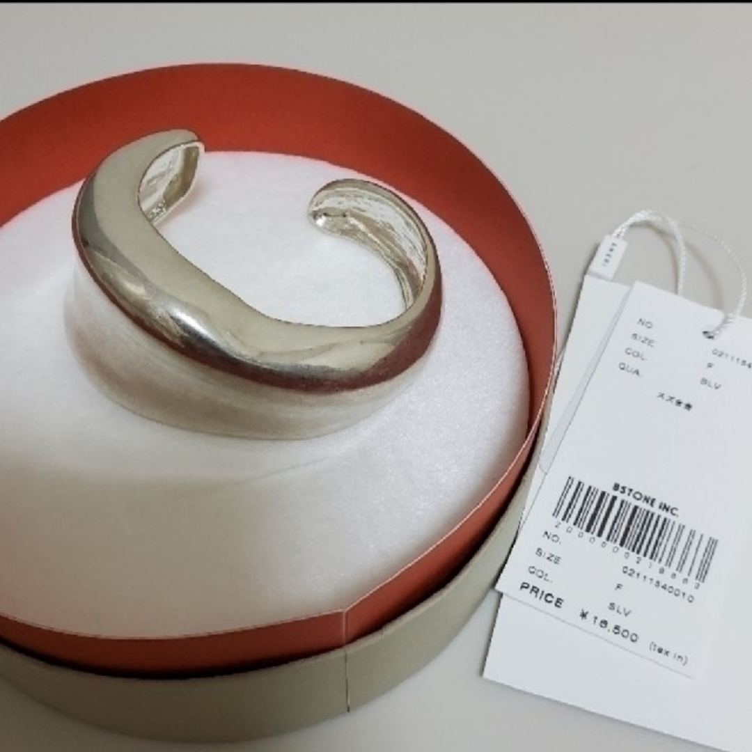 ことのんさま専用♡ameri vintage CLAY BANGLE シルバー