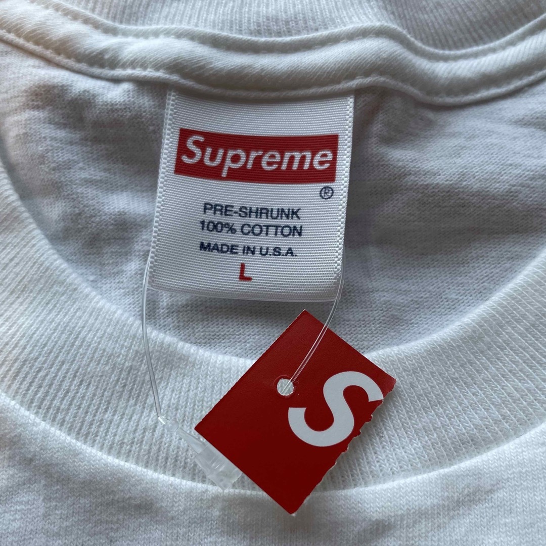 supreme Tシャツ　ホワイト　L