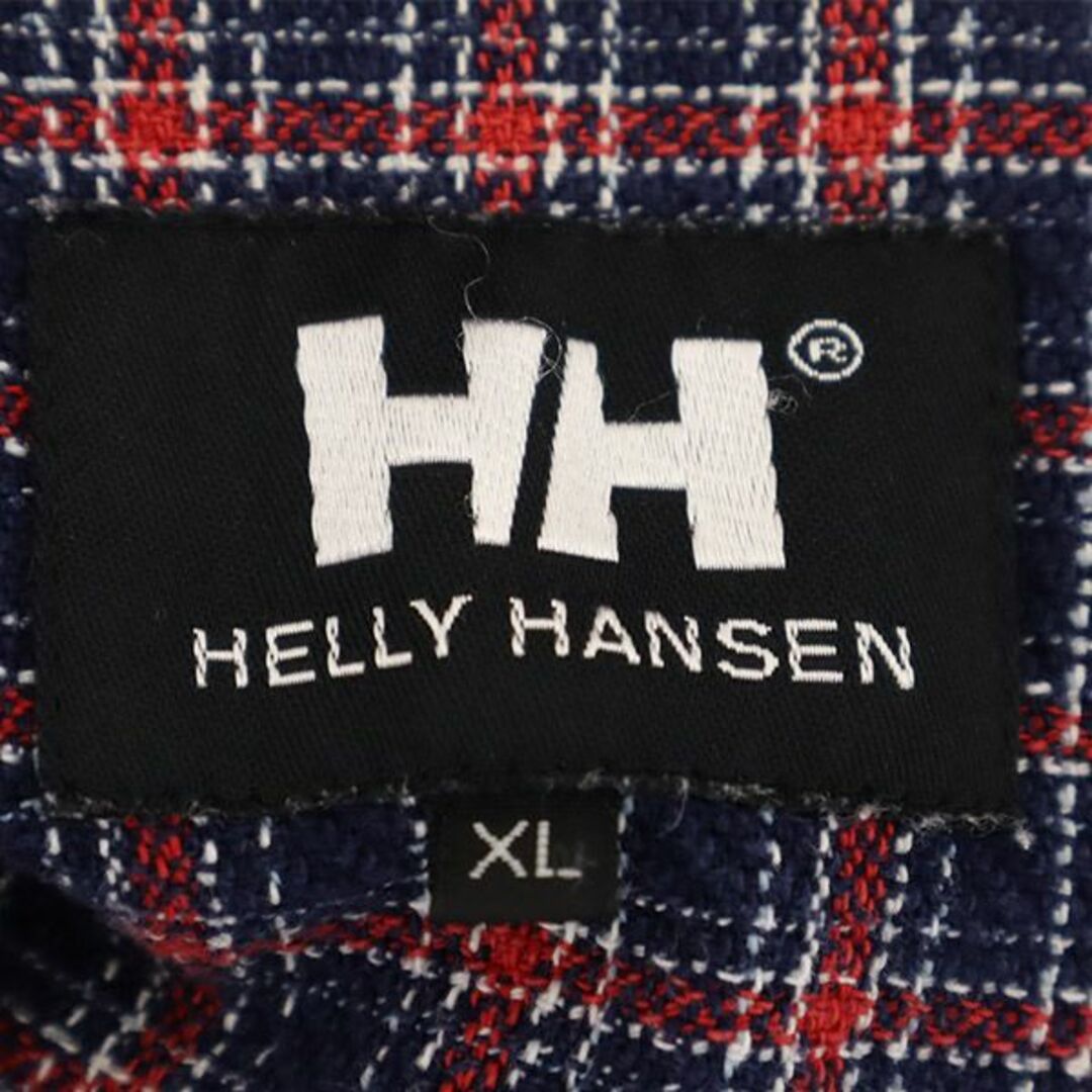 HellyHansen(NOR)ビンテージコットンチェックBDシャツ