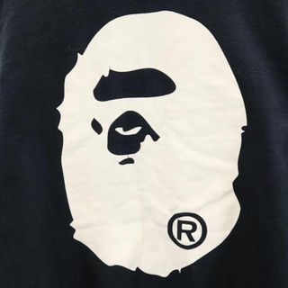 A BATHING APE - アベイシングエイプ プリント スウェット L ブラック ...