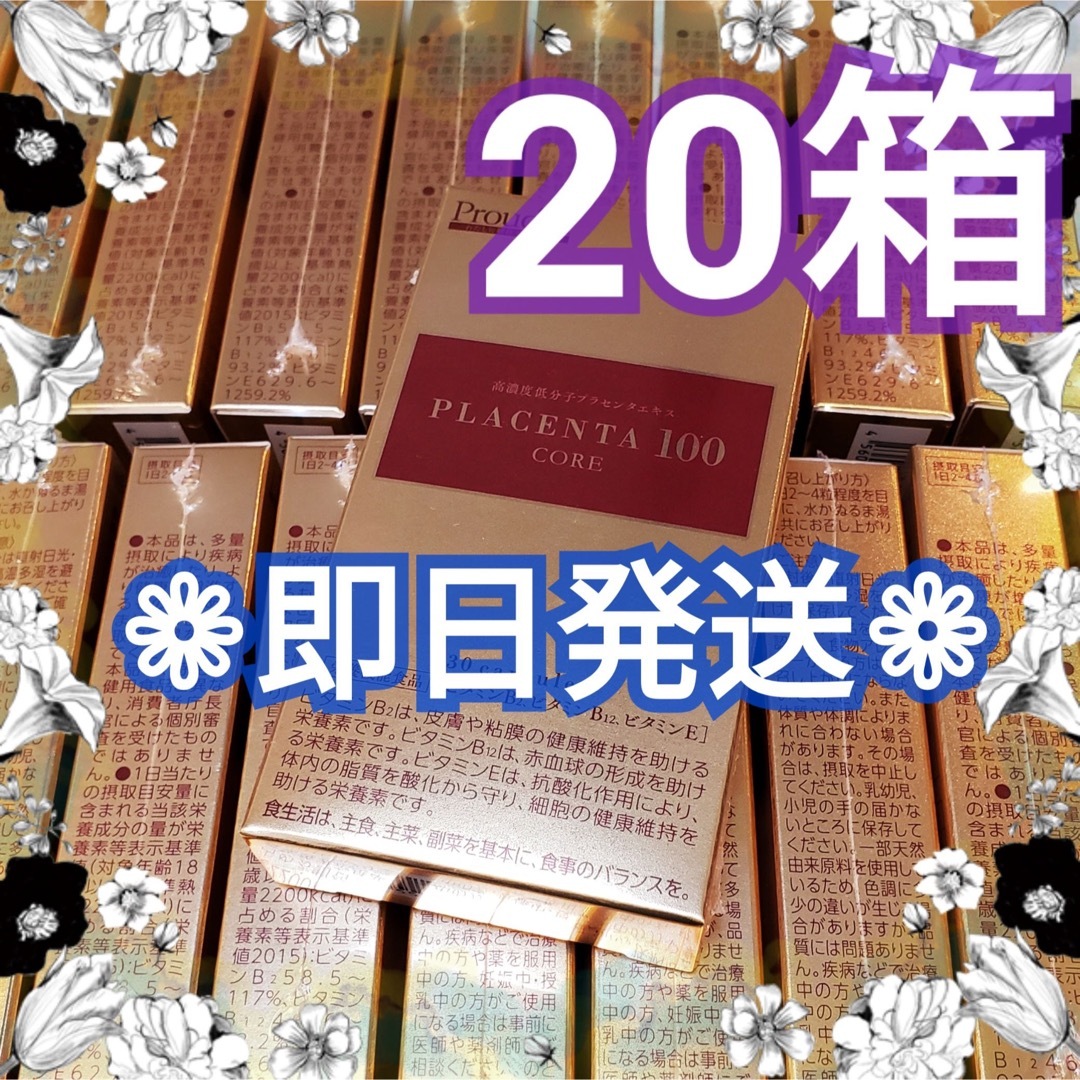 プラセンタ100 コア スタートパック 20箱 銀座ステファニーその他