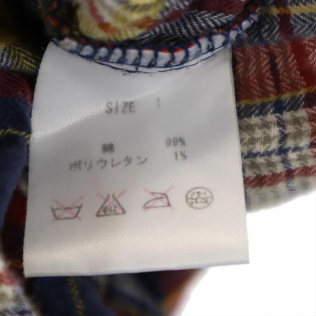 グラム 日本製 チェック柄 長袖 シャツ 1 glamb シワ加工 ガーゼ生地 メンズ   【230925】 メール便可 8
