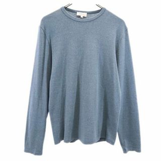 アーペーセー(A.P.C)のアーペーセー 日本製 長袖 Tシャツ 1 ブルー系 A.P.C. ロンT メンズ 【中古】  【230925】(Tシャツ/カットソー(半袖/袖なし))