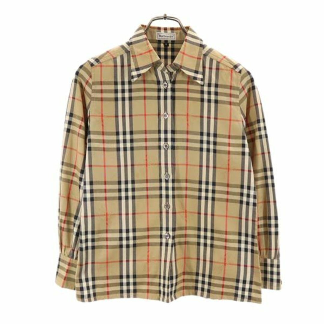 BURBERRY - バーバリーズ 90s オールド ノバチェック柄 長袖 シャツ S