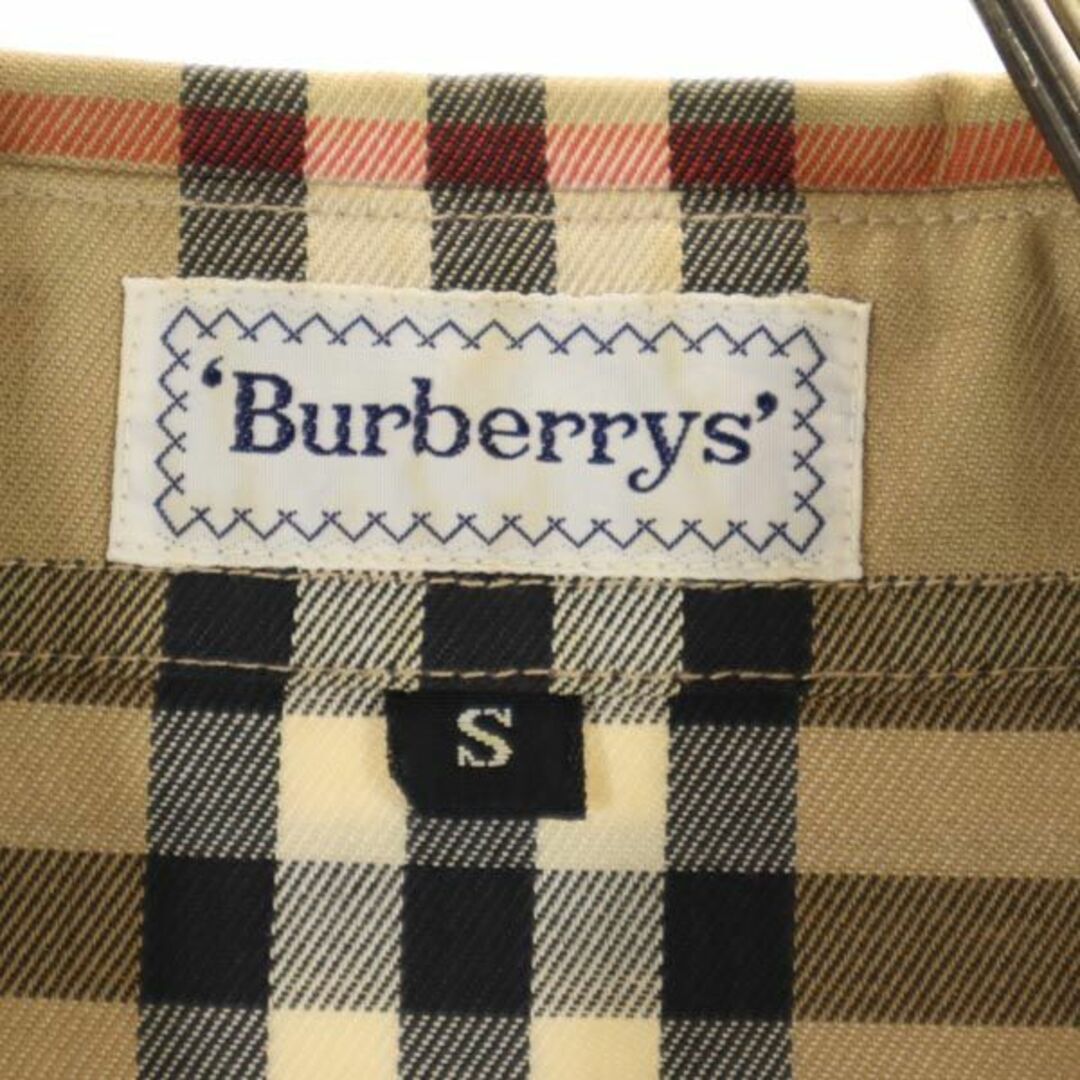 BURBERRY - バーバリーズ 90s オールド ノバチェック柄 長袖 シャツ S 