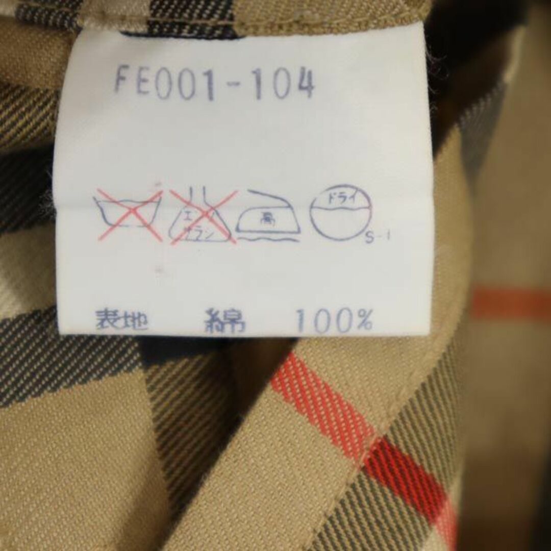 BURBERRY - バーバリーズ 90s オールド ノバチェック柄 長袖 シャツ S