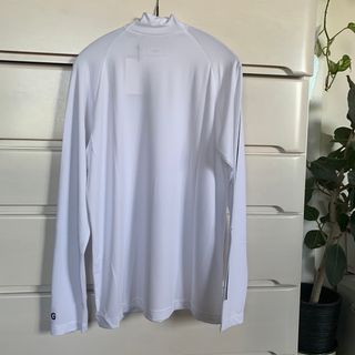 パーリーゲイツ PGG裏メッシュハイネックシャツ白サイズ 6