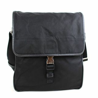 プラダ(PRADA)のプラダ　ショルダーバッグ　黒　ブラック　美品　PRADA　ポシェット 斜め掛けかばん　r274　【中古】(ショルダーバッグ)