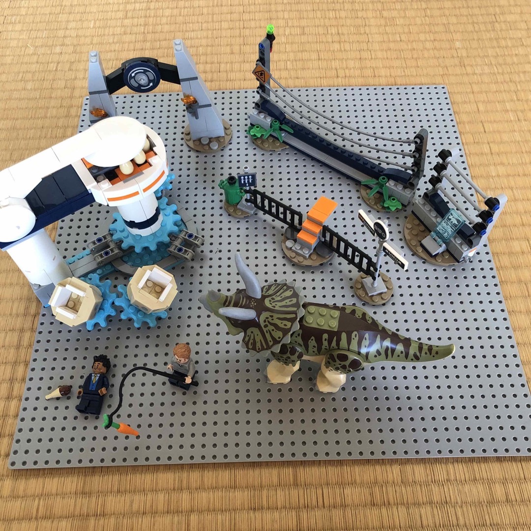 レゴLEGOジュラシック・ワールド トリケラトプスの暴走 75937