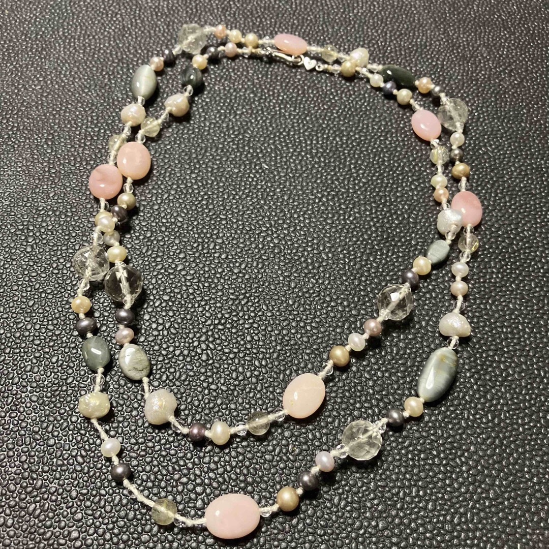 CHAN LUU - 美品 CHAN LUU チャンルー 天然石 ロングネックレス CHAN LUU - 美品 CHAN LUU チャンルー 天然石 ロングネックレス