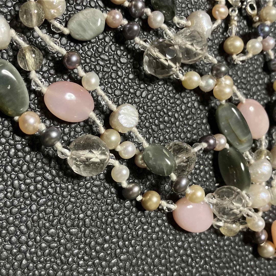 CHAN LUU - 美品 CHAN LUU チャンルー 天然石 ロングネックレス CHAN LUU - 美品 CHAN LUU チャンルー 天然石 ロングネックレス