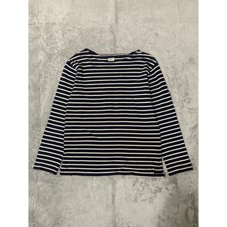 フィグベル(PHIGVEL)の人気 PHIGVEL フィグベル ボーダー 長袖 Tシャツ ロンT バスクシャツ(Tシャツ/カットソー(七分/長袖))