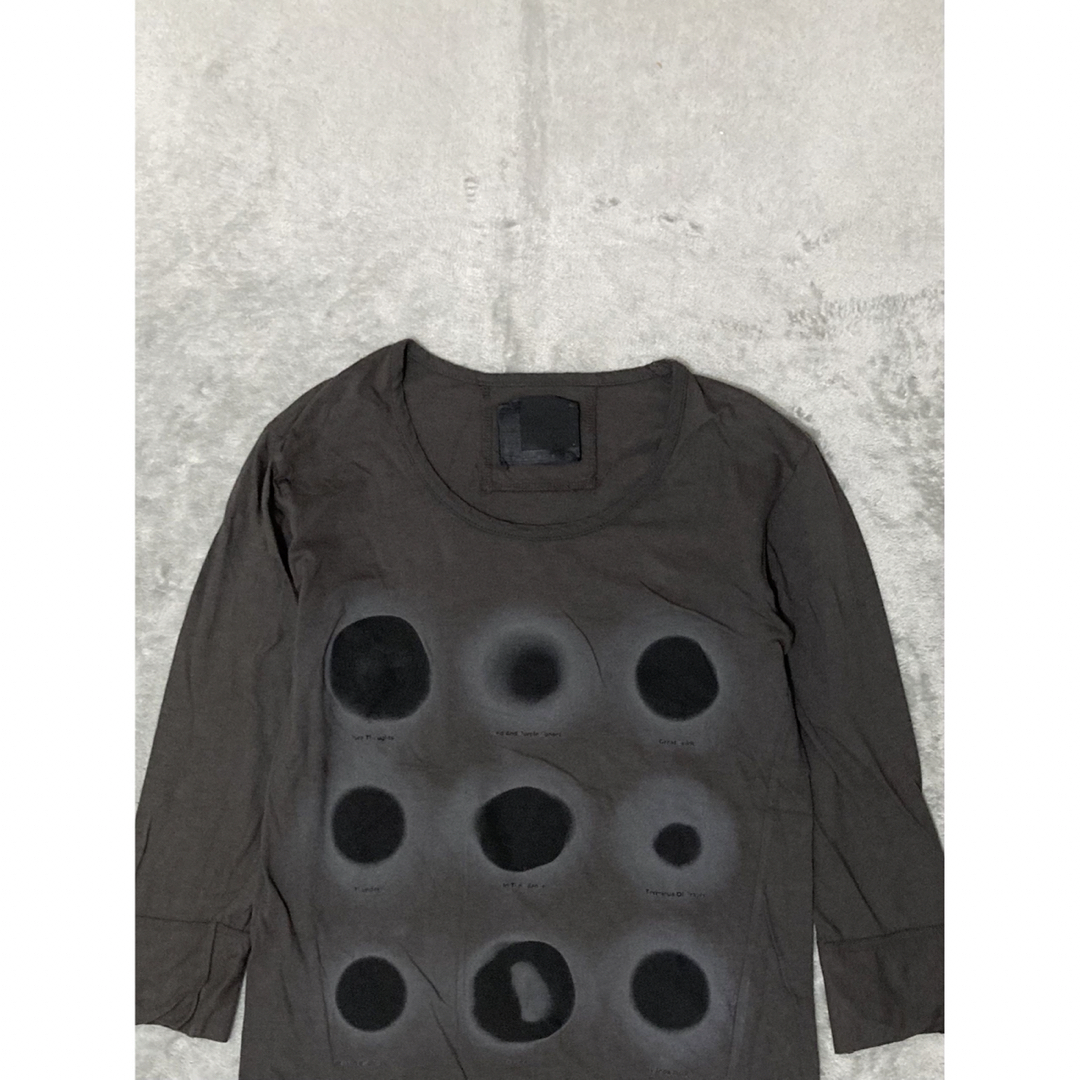 OURET(オーレット)のOURET オーレット フロント プリント 半端袖 Tシャツ カットソー メンズのトップス(Tシャツ/カットソー(七分/長袖))の商品写真