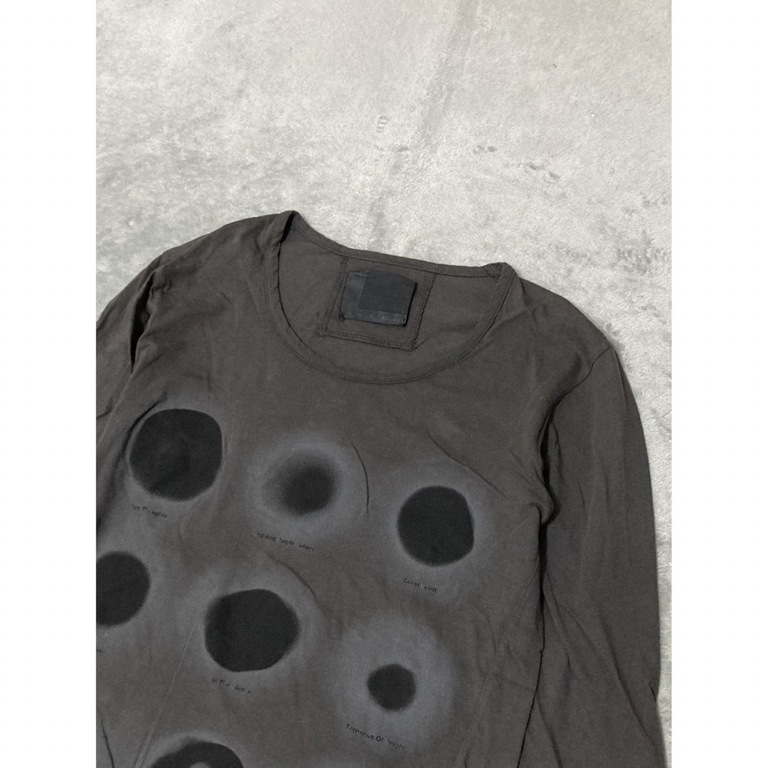 OURET(オーレット)のOURET オーレット フロント プリント 半端袖 Tシャツ カットソー メンズのトップス(Tシャツ/カットソー(七分/長袖))の商品写真