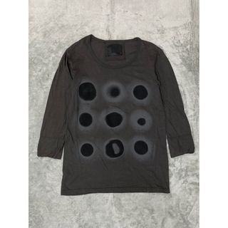 オーレット(OURET)のOURET オーレット フロント プリント 半端袖 Tシャツ カットソー(Tシャツ/カットソー(七分/長袖))