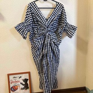 ザラ(ZARA)の♡本日限定お値下♡セレクトショップ購入 ギンガムチェック デザイン ワンピース♡(ロングワンピース/マキシワンピース)