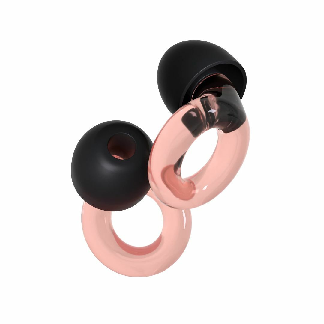 【色: ピンク】会話用耳栓 Loop Engage － 低レベルのノイズ低減 (