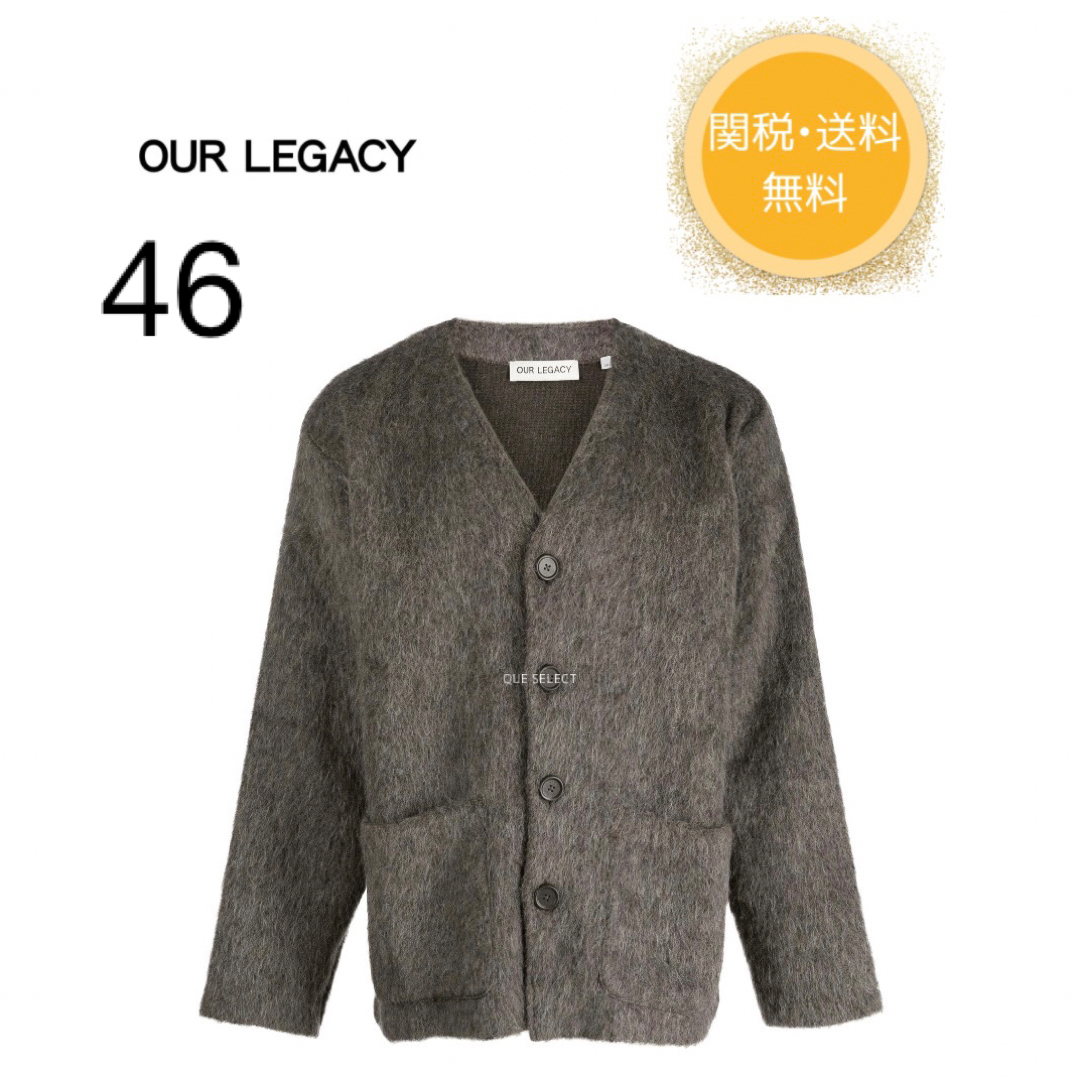 selectの商品日本未入荷 23AW OUR LEGACY MOHAIR CARDIGAN