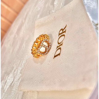 クリスチャンディオール(Christian Dior)のDIOR ディオール CDロゴリング(リング(指輪))